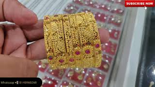 1 Gram Gold Plated Six Piace Chuda,Kangan,Bengals,Sayara