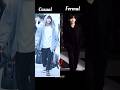 BTS in casual and formal #bts #taekook #taehyung #trending