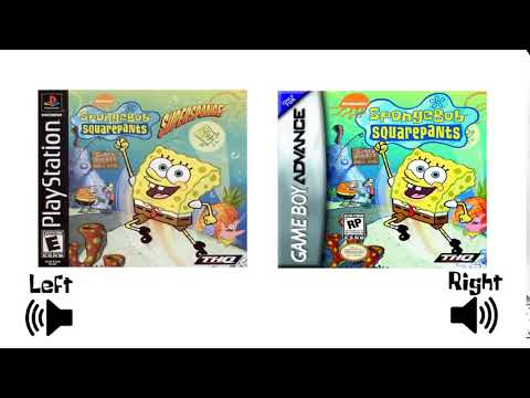 SpongeBob SquarePants SuperSponge Game Over PS1 And GBA Music 
