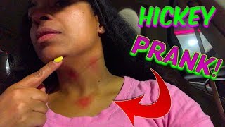 HICKEY PRANK ON BOYFRIEND (HE LEFT ME)