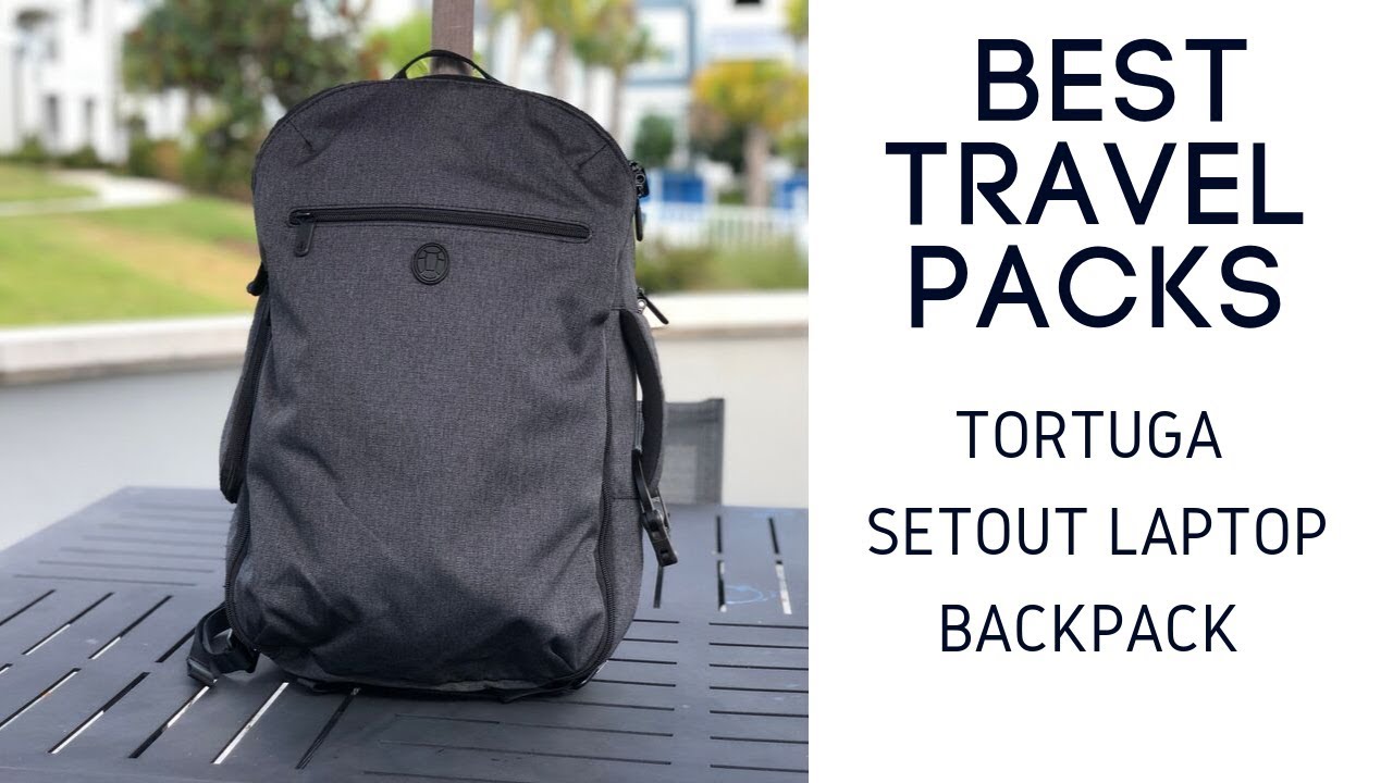 What's in My Minimalist Travel Backpack | Tortuga Setout Laptop ...