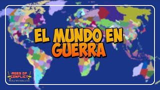 EL MUNDO EN GUERRA - Ages of Conflict World War Simulator Gameplay Español screenshot 1