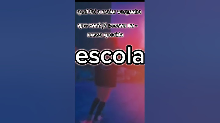 qual foi a maior vergonha que você já passou na escola 🏫