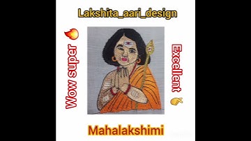 my student project work 🔥🔥🔥🔥🔥🔥Lakshita_aari_design #aariwork #shortvideo