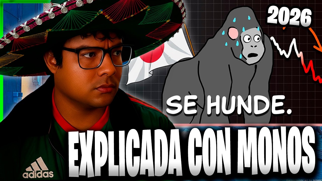 Japón COLAPSARÁ EXPLICADO con monos y plátanos | Goblinciano