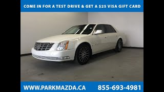 WHITE 2009 Cadillac DTS  Review Sherwood Park Alberta - Park Mazda