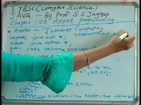 Java-Chapter:-08 Applet Programming