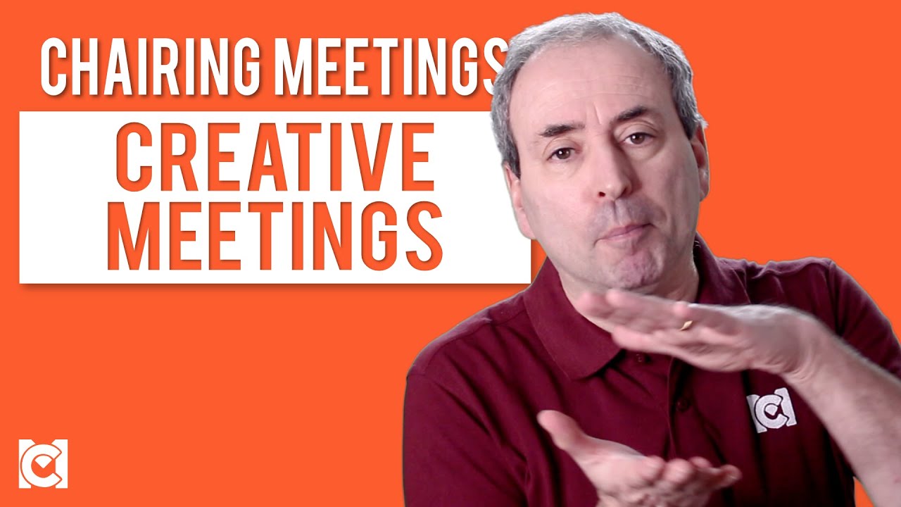 How to Chair Creative Meetings Tools and Techniques YouTube