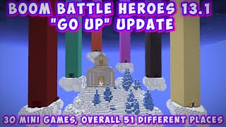 My 30th Mini Game in Minecraft Called "GO UP" (How to play this game) screenshot 1