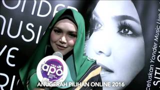 Anugerah Pilihan Online 2016 (30 Apr 2016)