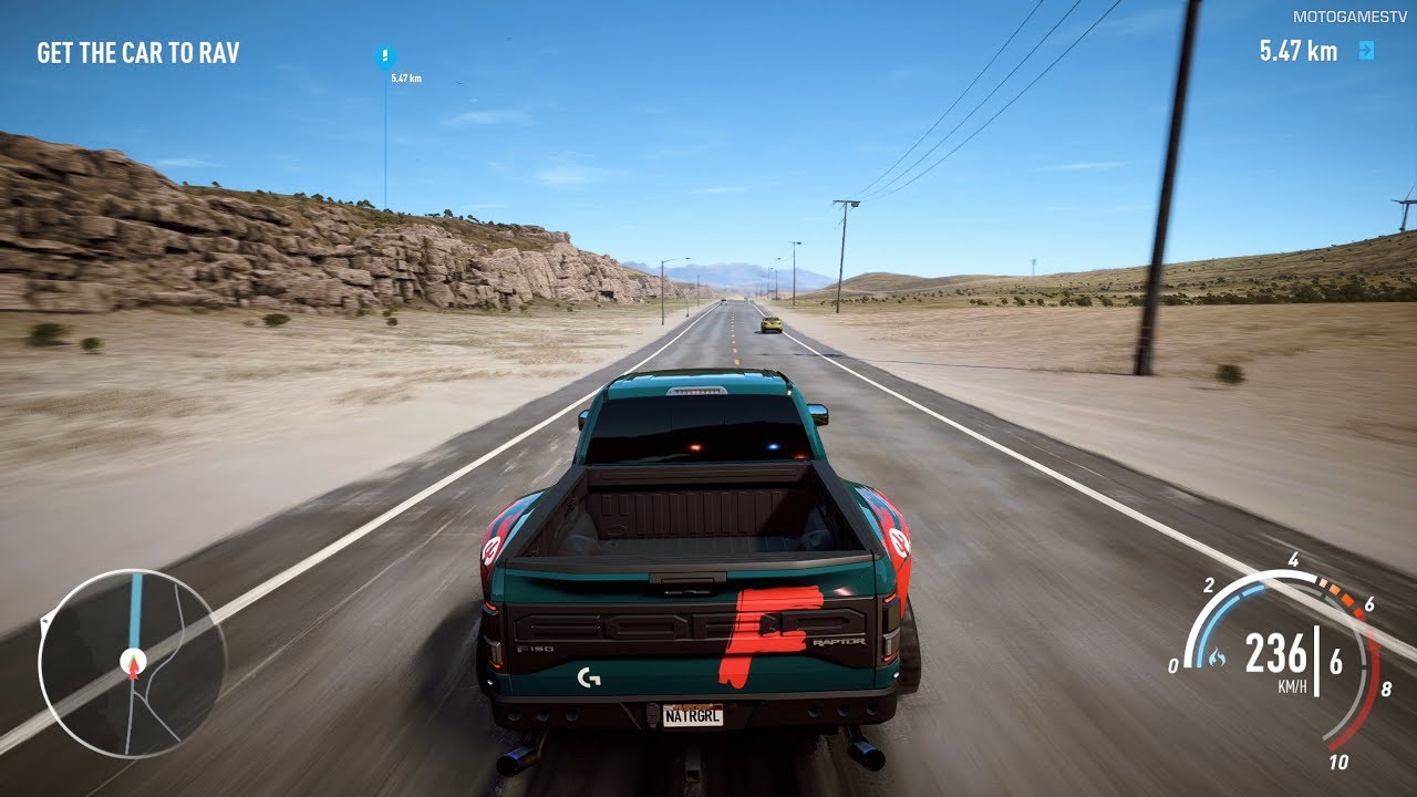 Need For Speed Payback. Lokalizacja porzuconego Forda F