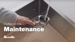 Filter basket rinse
