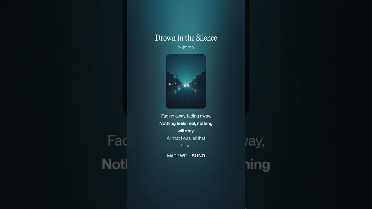 Drown in the Silence V1