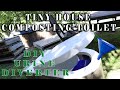 Tiny House DIY Composting Toilet with Homemade Urine Diverter