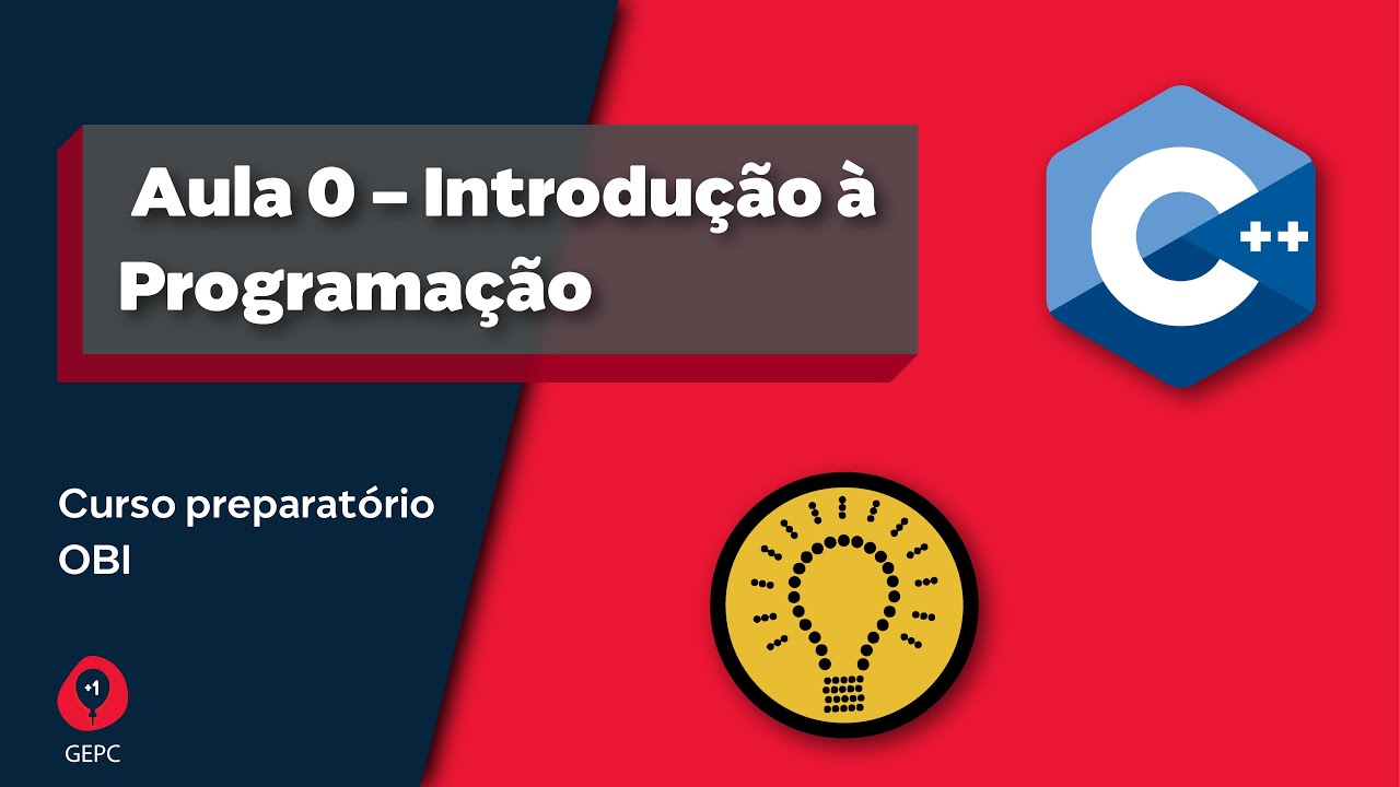Introdução à Programação em C++ - Preparatório OBI - GEPC - YouTube