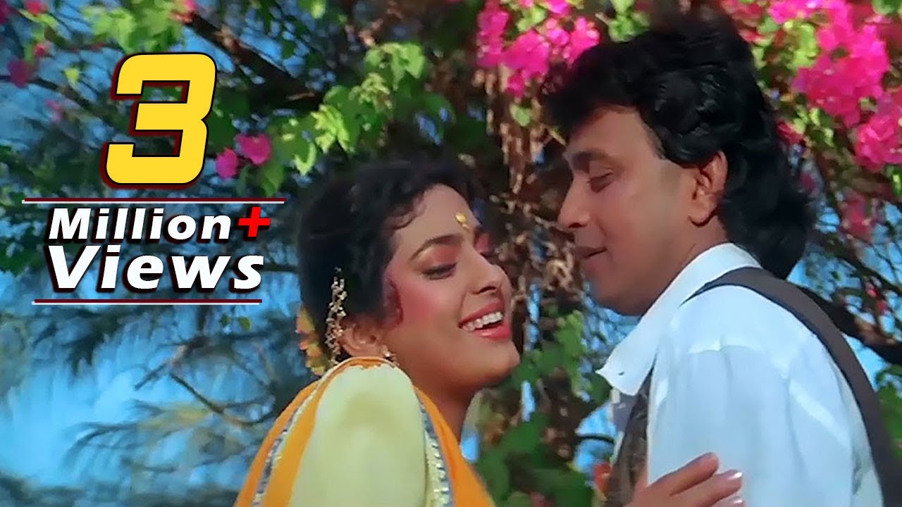 04K FAMOUS SONG  Dil Pe Tere Pyar Ka Paigam Likh Dun  SuperHit 90s Filmy Gaane  Juhi  Mithun