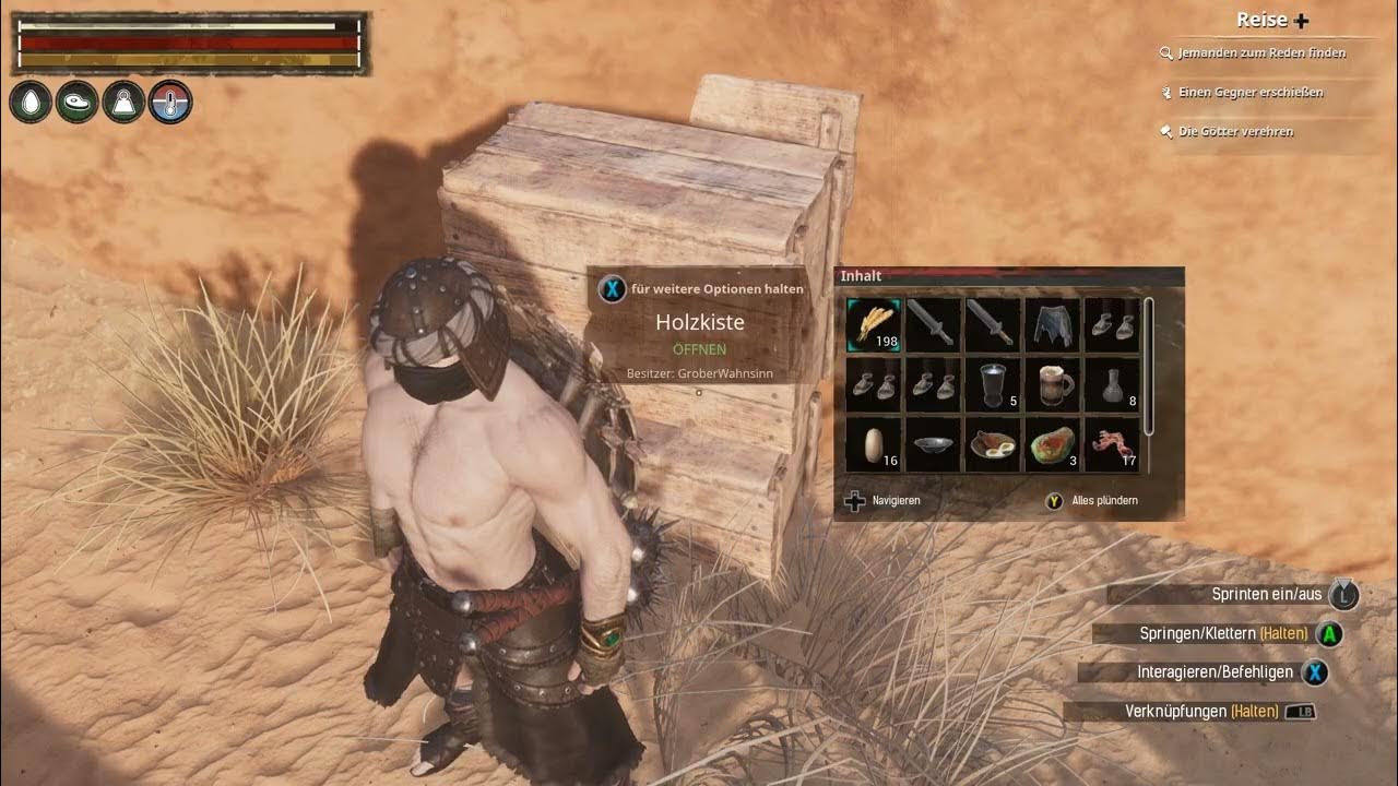 Truhen TrickTalenteDLC Conan Exiles S01E06[Deutsch German Let's Play] YouTube