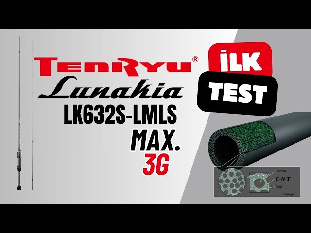 Tenryu Lunakia LK632S-LMLS: İlk Test - YouTube