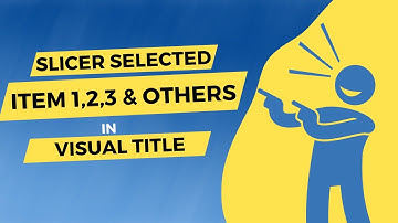 Power BI Dynamic Title Based on Slicer | Show Top N and Other Items in Visual Title -Power BI