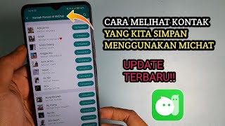 How to View Contacts Using Michat | View Mobile Phone Contacts on Michat screenshot 2