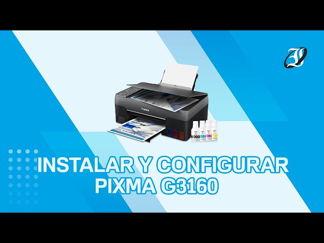 Impresora Multifuncional CANON PIXMA G3160 AZUL WIFI