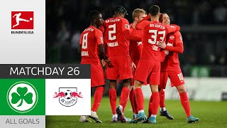 Leipzig squad were all on target | Greuther Fürth - RB Leipzig 1-6 | All Goals | Bundesliga 21/22 screenshot 1