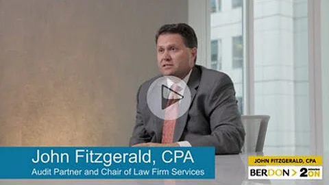 John Fitzgerald, CPA - Law Firms: Lateral Plans th...