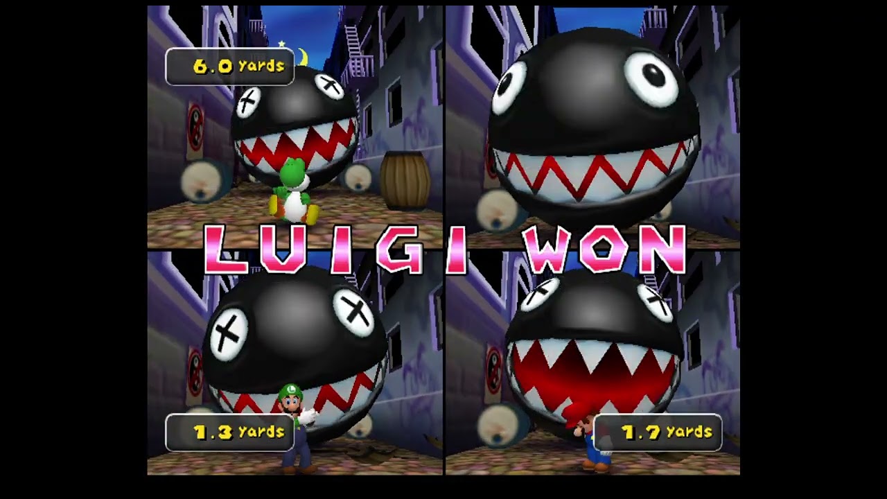 Mario Party 5 - Mini-Game War (💚🦖Yoshi🦖💚) - YouTube