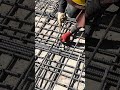 Rebar Tie for Ground Slab #construction #building #civilengineering #concrete #machinery #rebar