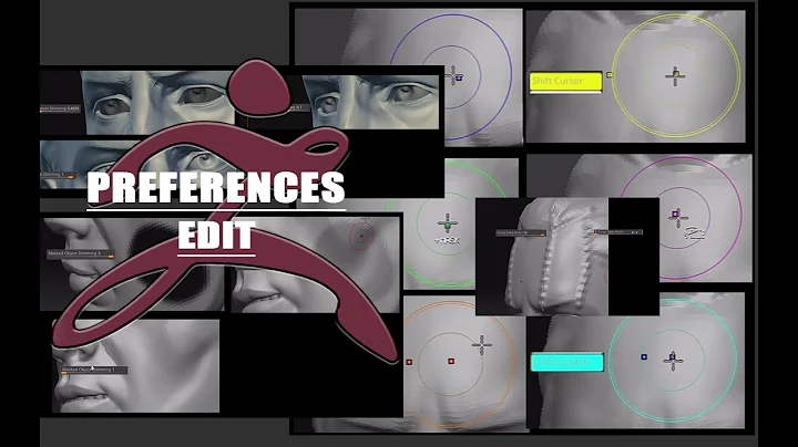 【ZBrush 2022】【memo】preferences:edit