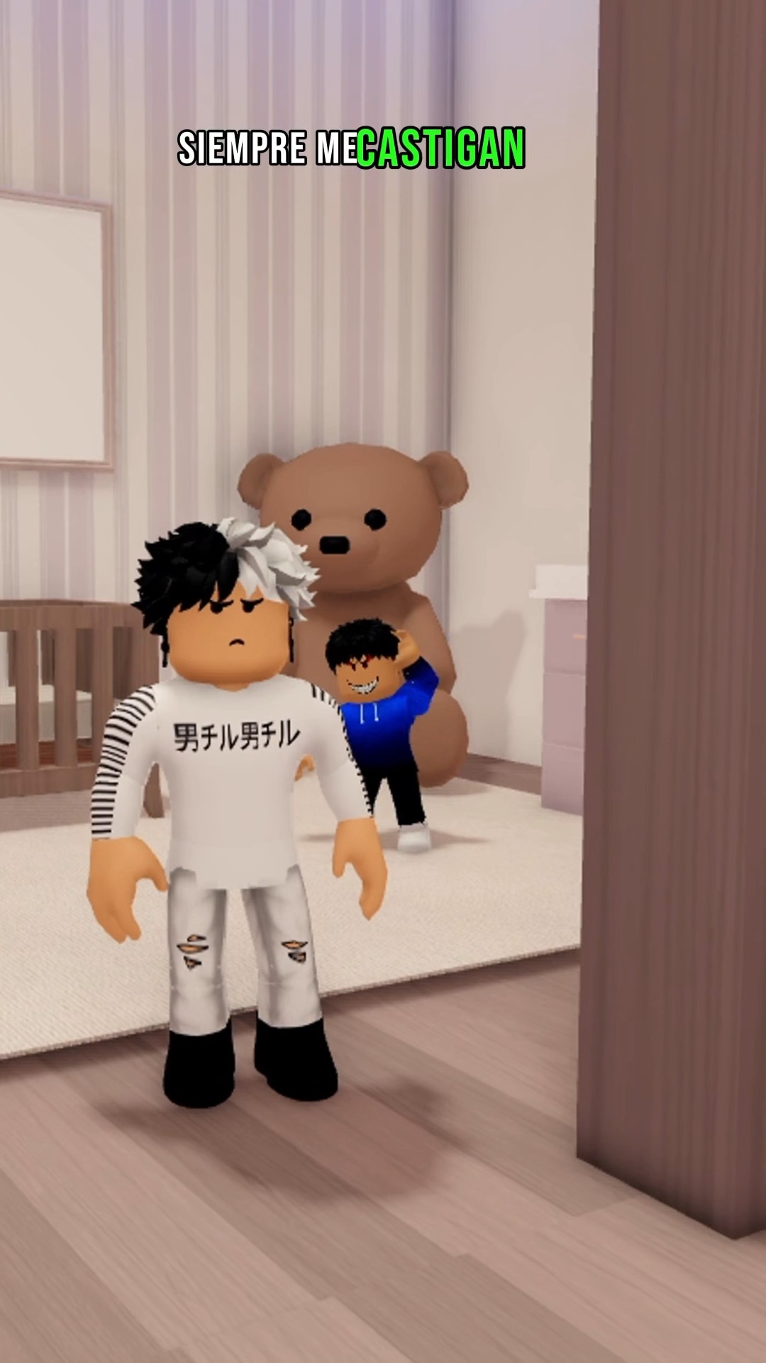 POR CULPA DE MI HERMANO SIEMPRE ME CASTIGAN #roblox #brookhaven #shorts #robloxstory #roleplay