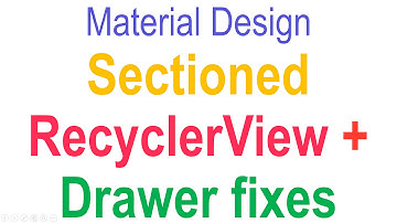263 Android Sectioned RecyclerView |