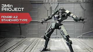 An incredibly posable desktop, Sheik Mainland 1/18 FENRIR-R9 Wolf review