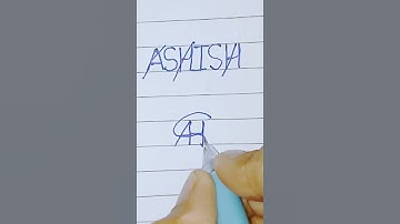 ASHISH name logo comment your name ##youtubeshorts ##viralshorts ##