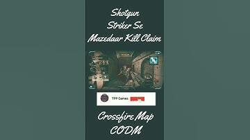 mazedar or Jabardust Kill Claim with the Khatarnak Shotgun Striker in Crossfire @CODM Killcam slowmo
