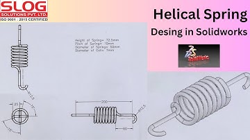 Helical Spring design in SolidWorks