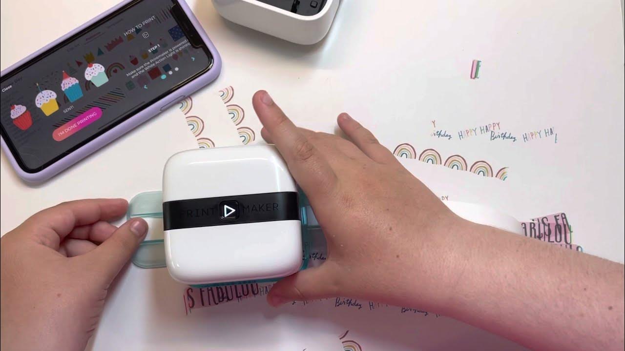 How to use a We R Memory Keepers PrintMaker! YouTube