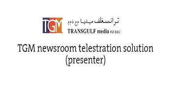 TGM TELESTRATOR  using a Presenter