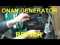 Onan Generator Repair | Replacing Control Board & Voltage regulator