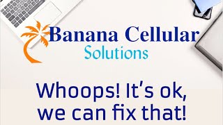Full computer services offered by Banana Cellular Solutions