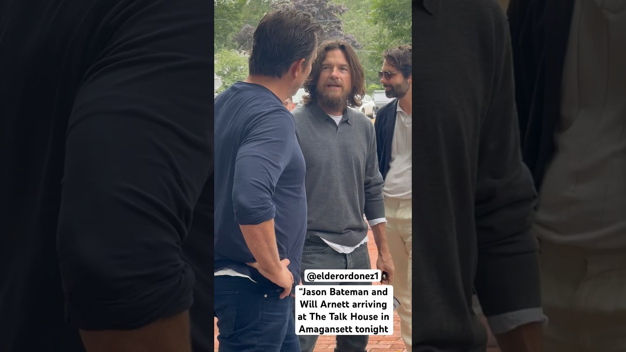 Джейсон Бейтман и Уилл Арнетт прибудут сегодня вечером в The TalkHouse в Амагансетте на концерт J...