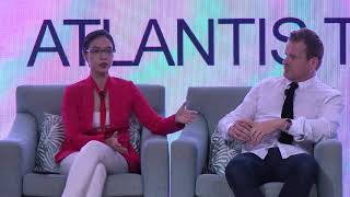 Panel Discussion Dubai International Blockchain Summit 8 Jan 2018 at Atlantis Hotel The palm