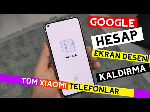 Miui 12.5 Miui 13 Xiaomi Google Hesap Kaldırma Frp Bypass ve Ekran Kilidi Kırma Ücretsiz Yöntem