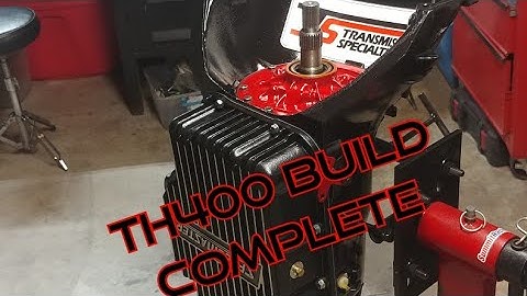 Th400 rebuild: PART 3 - final assembly and TSI billet transbrake valve body