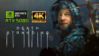 Death Stranding 2  On The Beach - RTX 5080 4K FULL MFG 4X