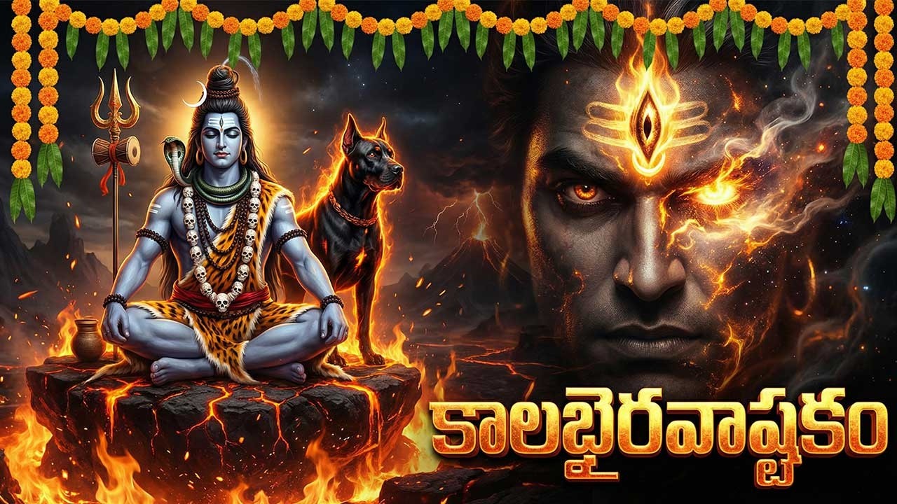 కాలభైరవాష్టకం | KALABHAIRAVA ASHTAKAM | Shiva Devotional Songs | Powerful Kalabhairava Stotram