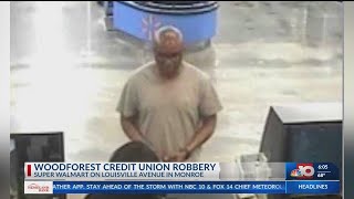 Woodforest Bank Robbery Monroe