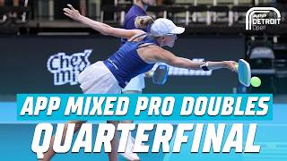 Susannah Barr/Patrick Kawka vs. Megan Fudge/Aidan Schenk | 2026 APP Detroit Open Mixed Pro Doubles