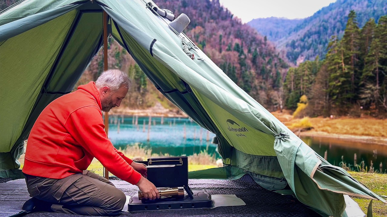 ⛺️Я в самом сердце мира | Теплая ночь в тишине