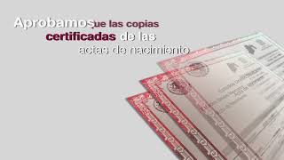 Spot Actas De Nacimiento